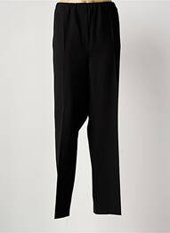 Pantalon drept țesătură crep mărime normală negru GERKE MY PANTS femme