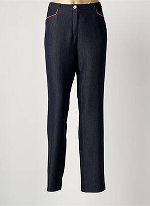 Pantalon slim albastru PARISIENNES femeie