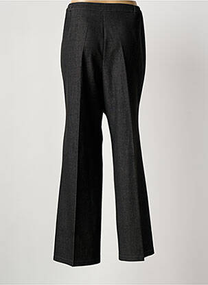 Pantalon drept închidere cu fermoar sub clapetă cu nasturi mărime normală negru PRUNELLE femeie