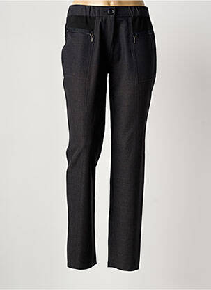 Pantalon slim talie elastică mărime normală gri S.QUISE femeie