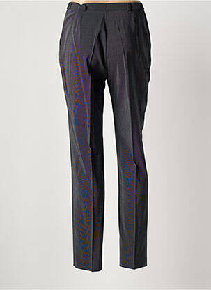 Pantalon slim buzunare talie înaltă gri MARYVET femeie