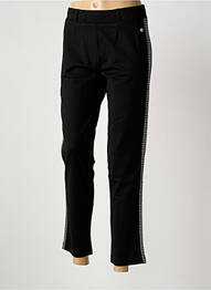 Jegging broderie galoni laterali negru JOY OF LIFE femme