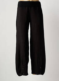 Pantalon drept talie înaltă talie înaltă negru MY MOON femeie
