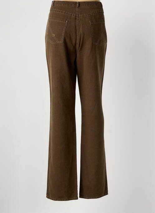 Blugi cu croială dreaptă maro QUATTRO femeie