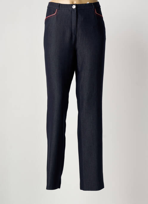 Pantalon slim albastru PARISIENNES femeie