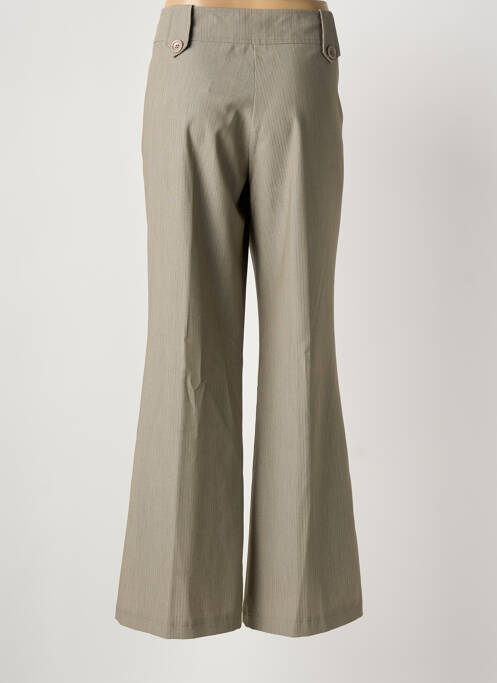 Pantalon evazat bej HALOGENE femeie