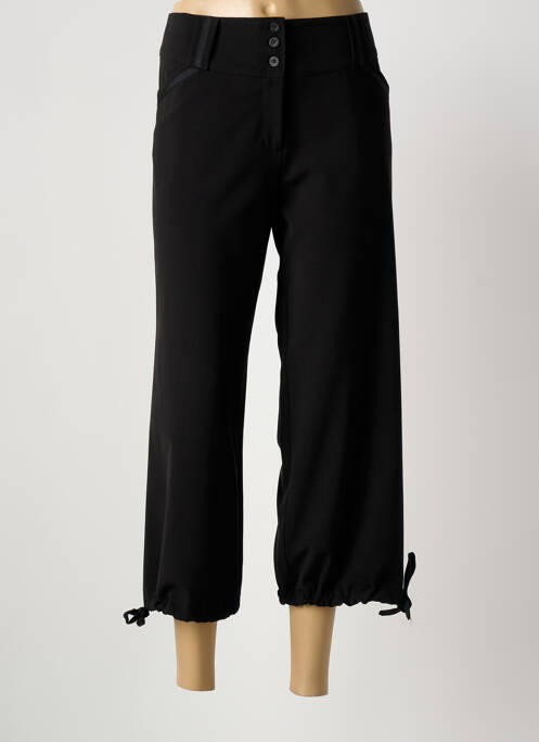 Pantalon trei sferturi negru COTE ANGLAISE femeie