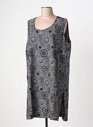 Tunică fără mâneci gri DEOMINO femeie