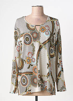 Tricou verde WEEK END A PARIS femeie