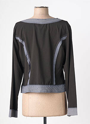 Jachete casual guler rotund negru S.QUISE femeie