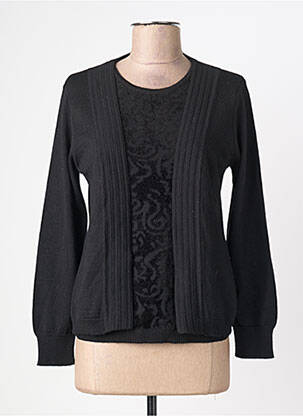 Vestă cu mâneci lungi negru I.ODENA femeie