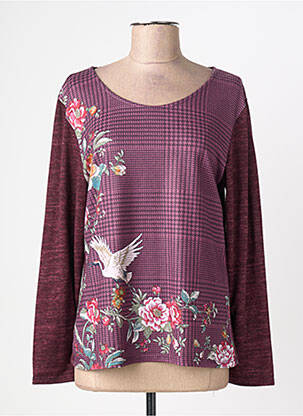 Top roșu ALEXE femeie