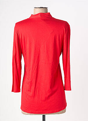 Tricou mâneci 3/4 mâneci 3/4 roșu VIE NOCTURNE femeie