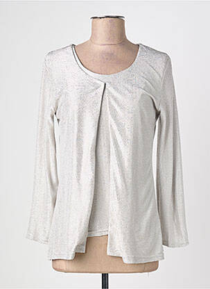 Twin-set gri HONEY MOON femeie