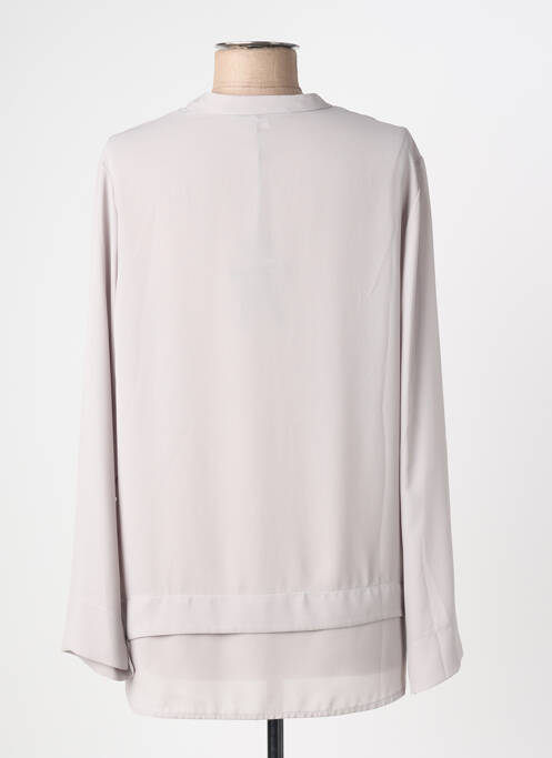 Tunică mâneci lungi gri FRANCK ANNA femeie