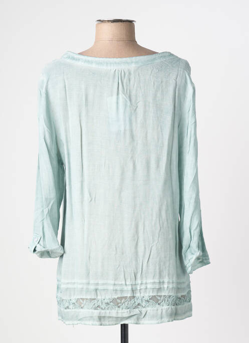 Tunică mâneci lungi verde BARBARA LEBEK femeie