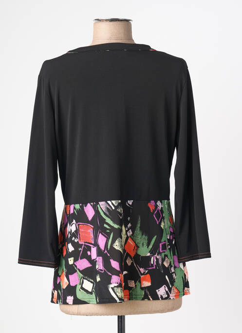 Vestă cu mâneci lungi negru TELMAIL femeie