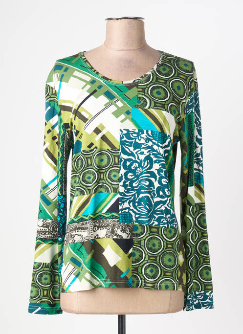 Tricou verde FINETTE femeie