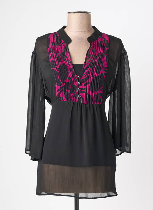 Tunică mâneci lungi negru FOSBY femeie