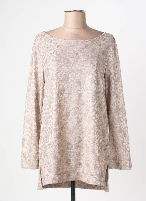 Tunică mâneci lungi auriu VANGO femeie