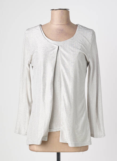 Twin-set gri HONEY MOON femeie