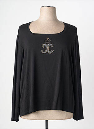 Tricou mâneci lungi mâneci lungi negru JUMFIL femeie
