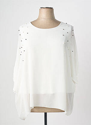 Top alb QUATTRO femeie