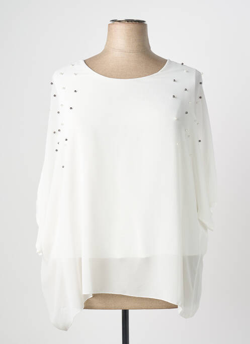 Top alb QUATTRO femeie