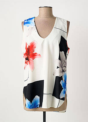 Top alb QUATTRO femeie