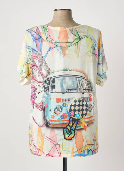 Tricou verde QUATTRO femeie