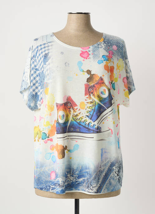 Tricou albastru QUATTRO femeie