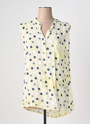 Top galben QUATTRO femeie