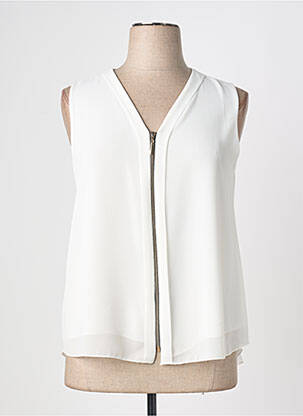 Top alb QUATTRO femeie