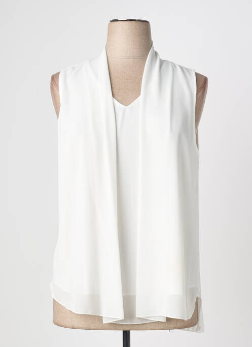 Top alb QUATTRO femeie