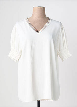 Top alb QUATTRO femeie