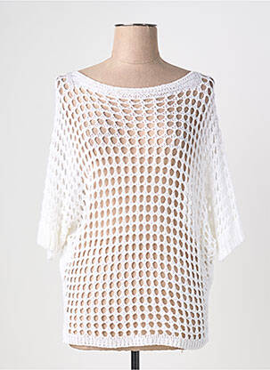 Top alb QUATTRO femeie