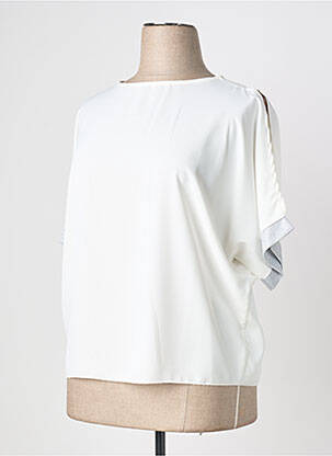 Top alb QUATTRO femeie