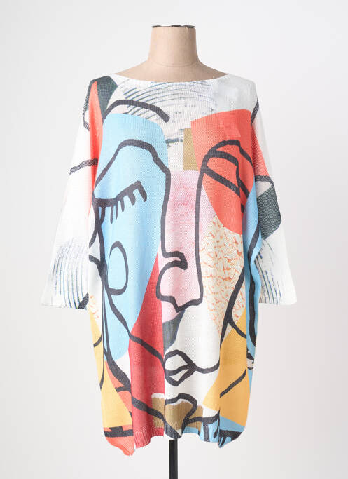 Tunică mâneci lungi alb QUATTRO femeie