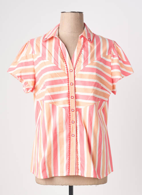 Cămașă mâneci scurte mâneci scurte portocaliu QUATTRO femme