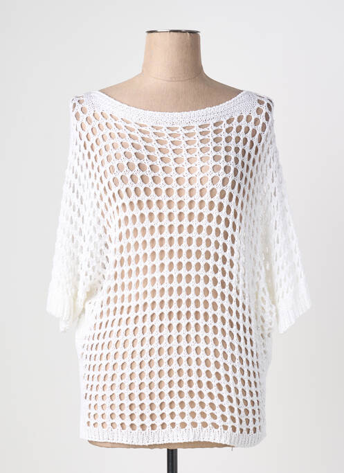 Top alb QUATTRO femeie