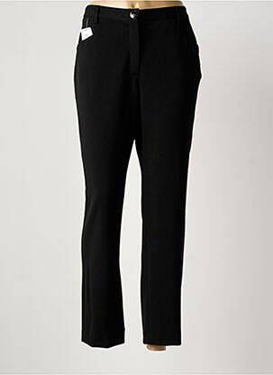 Pantalon slim elasticitate mărime normală negru JUMFIL femeie
