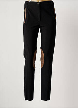 Pantalon slim elasticitate mărime normală negru JUMFIL femeie