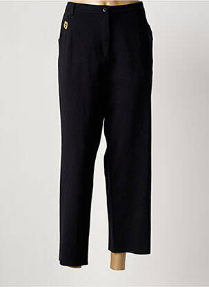 Pantalon 7/8 elasticitate mărime normală negru JUMFIL femeie