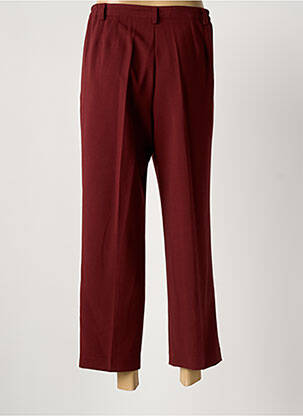 Pantalon 7/8 talie elastică mărime normală roșu JUMFIL femeie