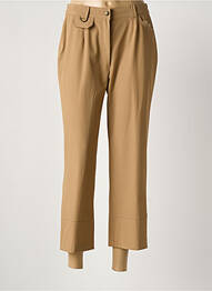 Pantalon 7/8 talie înaltă talie înaltă maro JUMFIL femme