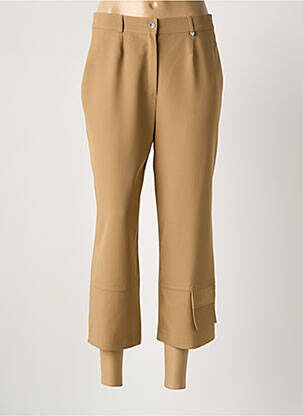 Pantalon trei sferturi maro JUMFIL femeie