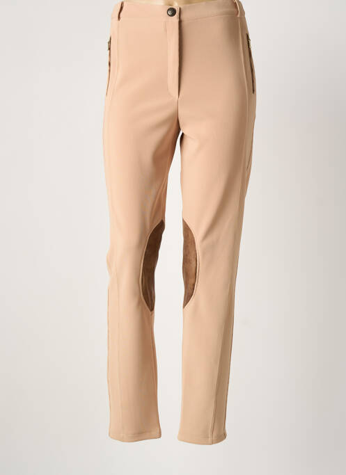 Pantalon slim bej JUMFIL femeie