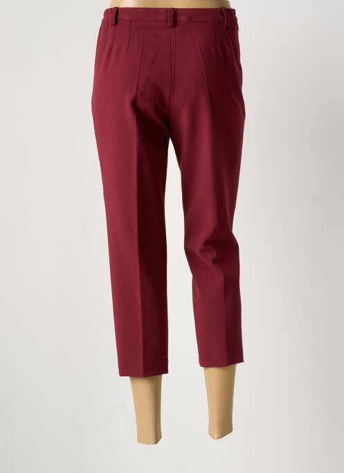 Pantalon trei sferturi roșu JUMFIL femeie