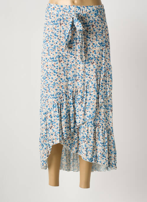 Fustă lungă albastru QUATTRO femeie