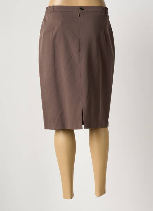 Fustă midi maro JUMFIL femeie